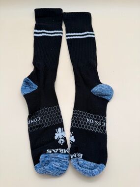 Bombas compression socks crew size XL Black New without tag
